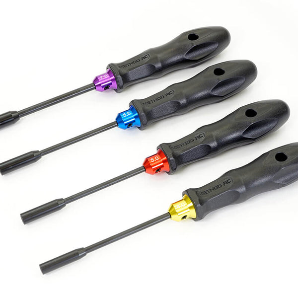 MTD2002 METHOD 4 PIECE METRIC NUT DRIVER SET (4.0/5.0/5.5/7.0MM)