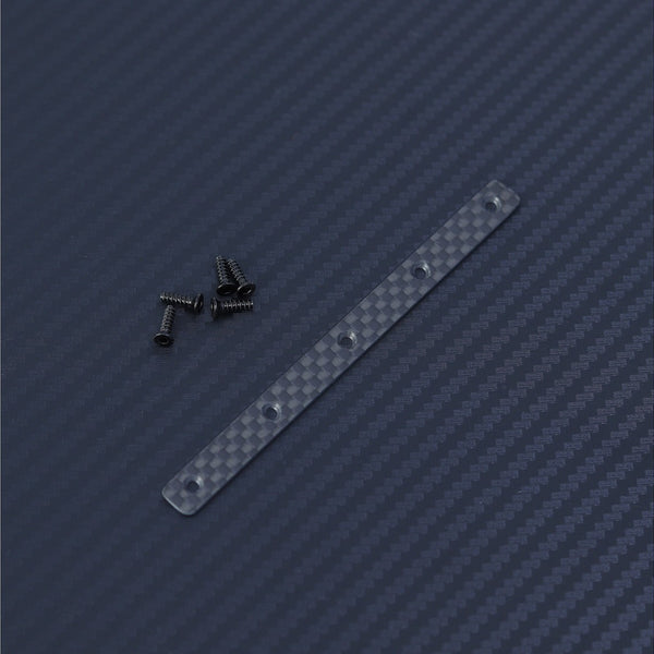 MYB0013CF Carbon Fiber Brace for Plastic Rear Brace with 5pcs M2x8 Screws for Mayako MX8 (-21-25)