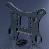 MYB0016-03 REAR +2MM HIGH SHOCK TOWER WITH ADJUSTIBLE LINK INSERTS (54.5-57.5MM) FOR MAYAKO MX6 (-24-25)