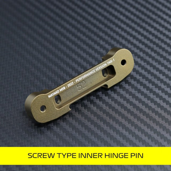 MYB0030-02A D-Block (Screw Type Inner Hinge Pin), use with MYB0029-02 for 0.5deg (52), for Mayako MX8 (-22)