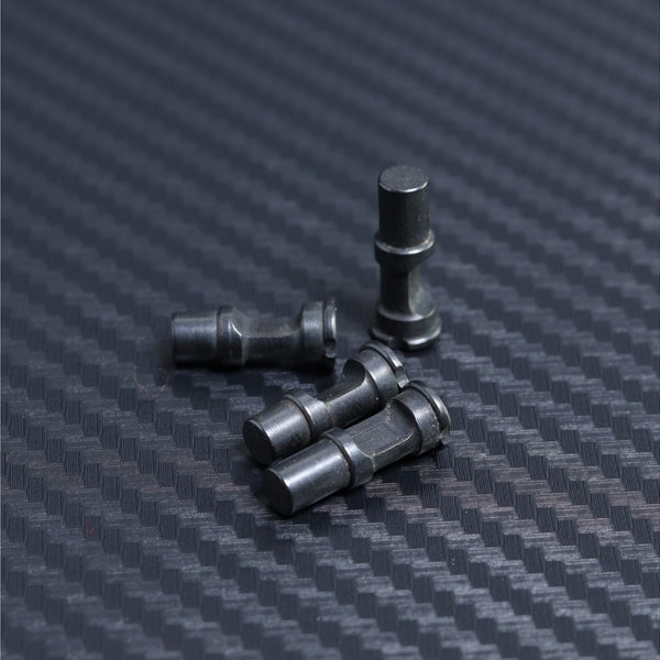 MYB0047-01 Steel Lower King Pins KPI-0.5, 2pcs 0 and 2pcs +2 for Mayako MX8 (-23,-24)