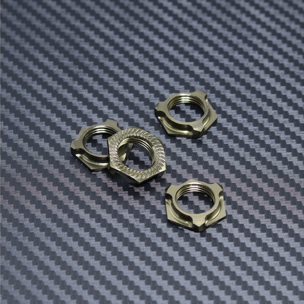 MYB0060-01 Lightweight Knurled Wheel Nut 4pcs for Mayako MX8 (-22)