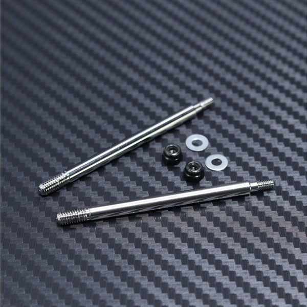 MYB0142-01A Front 59,50mm (Long) Shock Shaft 2pcs for Mayako MX8 (-21)