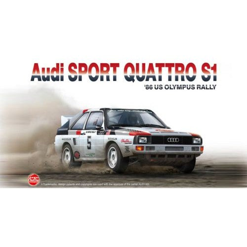 NU24023 NUNU 1/24 AUDI S1 86 OLYMPUS RALLY