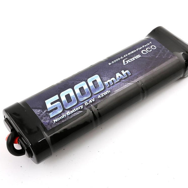 OGC7N5000FT GENS ACE NiMH 8.4v Flat 5000mAh with DEANS CONNECTOR