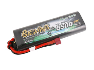 O-GTC2H5500-60T Li-Po G-Tech Car Hard Case HV 2S 7.4V 5500mAh 60C with T-Type (Deans)