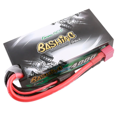 O-GTC2S2P4000-60T Li-Po G-Tech Car Hard Case 2S2P 7.4V 4000mAh 60C Shor T-Type