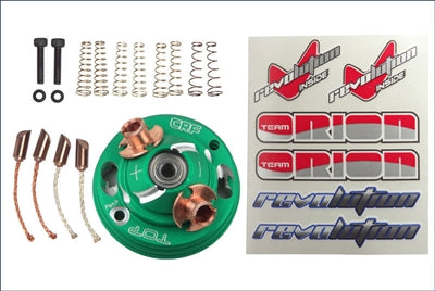 41502 Team Orion V2 Endbell Conversion-Green For Modified Motors
