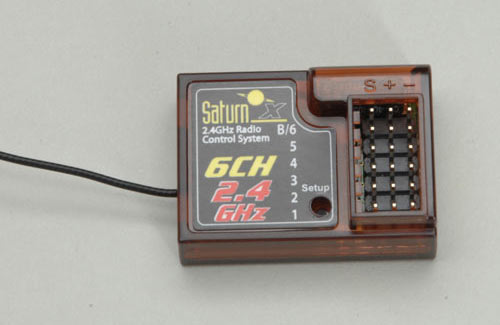 P-SATRX6A SATURN 6CH RX 2.4GHZ FHSS X-SE