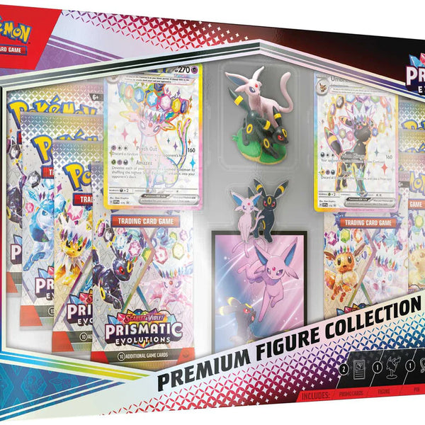 Pokémon TCG: Scarlet & Violet 8.5 Prismatic Evolutions - Premium Figure Collection