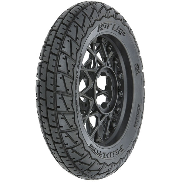 PRO1024410 Pro-Line 1/4 Hot Lap MX S3 Front Tire MTD Black Supermoto Wheel: Promoto-MX