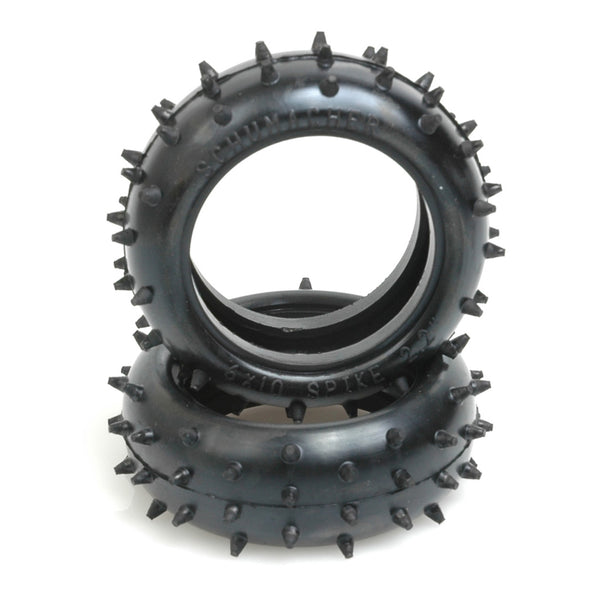 U6595 Full Spike - Front Tyres- Yellow - 2.2 (pr)