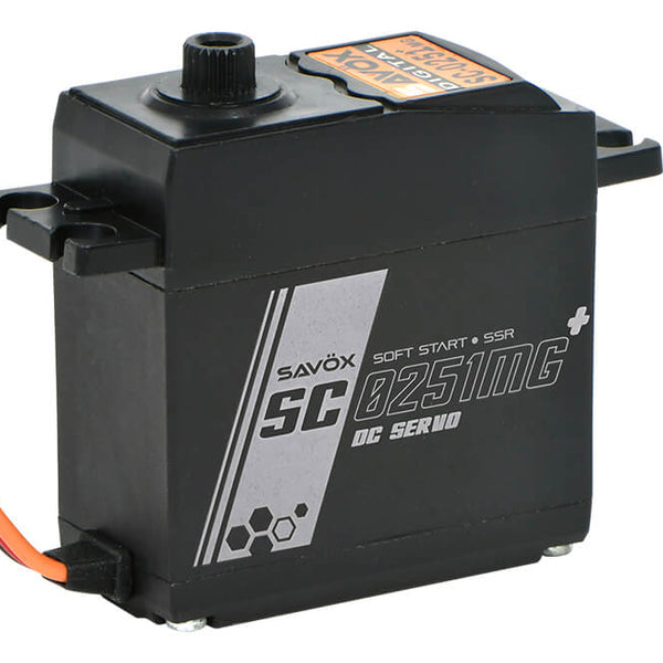 SAV-SC0251MG+ SAVOX STD SIZE DIGITAL SERVO METAL GEAR 16KG@6V PLUS