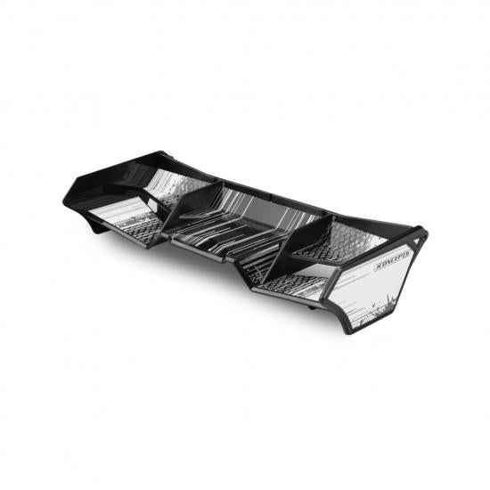JC0128B JCONCEPTS Finnisher-1/8th Buggy/Truck Wing - Black