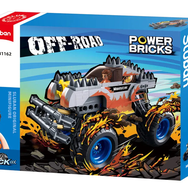 Sluban Off Road Bigfoot Silver Fire Monster M38-B1162