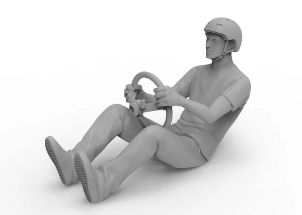 Knight Customs Sand rail driver with skate helmet