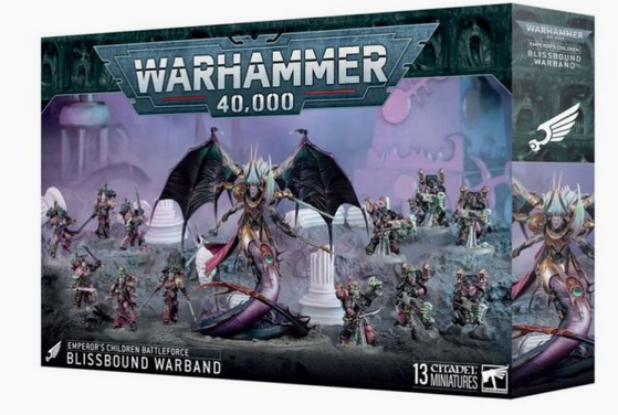 Warhammer 40000 Battle Force Emperors Children Bliss Bound War Bound - 71-37