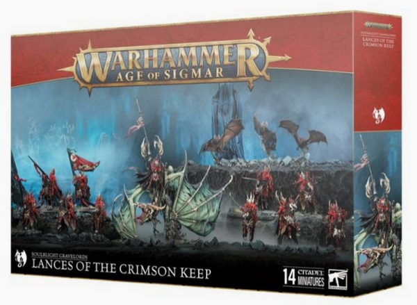 91-100 Warhammer Age Of Sigmar - Soulblight Gravelords: Lances Of THe Crimson Keep