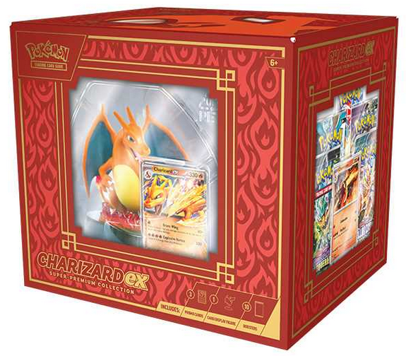 POK1010001101 Pokemon TCG: Charizard ex Super-Premium Collection