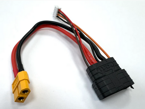 TRX CONNECTOR TO XT60 CHARGE LEAD with balance adapter