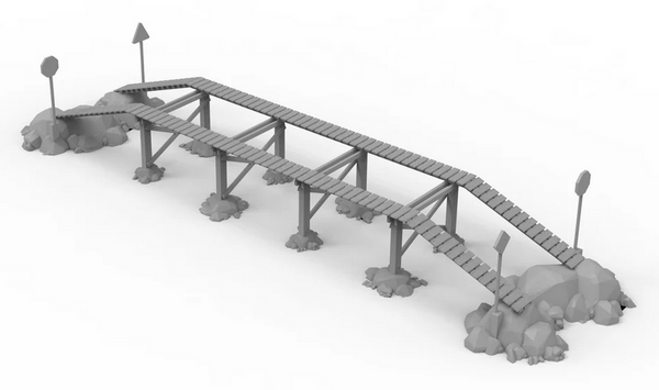 Knight Customs Modular Wooden Bridge