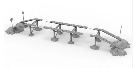 Knight Customs Modular Wooden Bridge