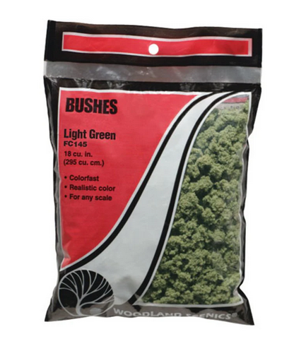 FC145 Woodland Scenics WFC145 Light Green Bushes