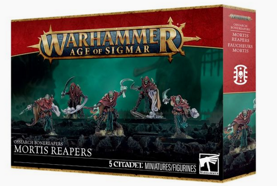 94-37 Warhammer : Age Of Sigmar Ossiarch Bone Reapers - Mortis Reapers - Available 07/03/2026