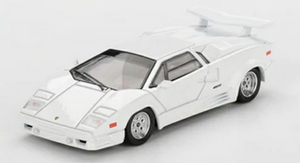 MGT01134-L 1:64 MINI GT LAMBORGHINI COUNTACH 25TH ANNIVERSARY WHITE (LHD)