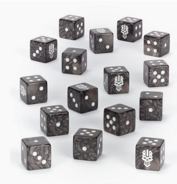 42-17 Warhammer 40000 - Iron Warriors Dice Set