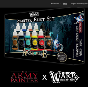 ArcWorlde Starter Paint Set
