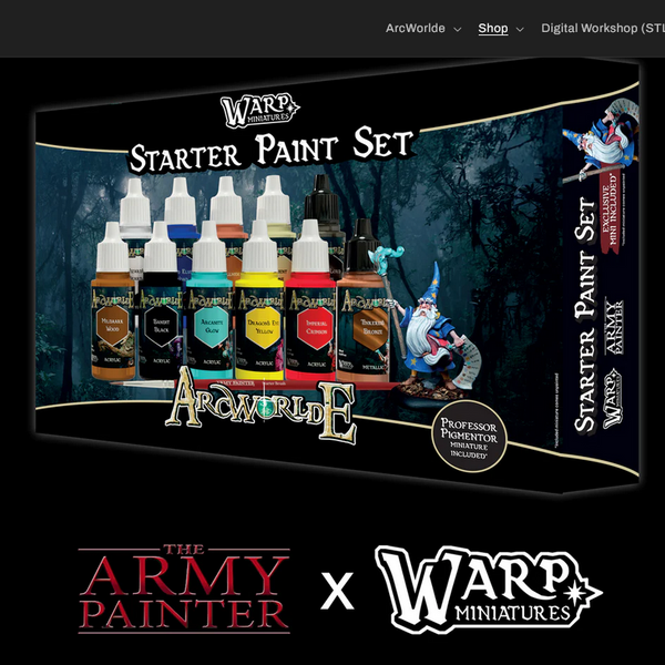 ArcWorlde Starter Paint Set