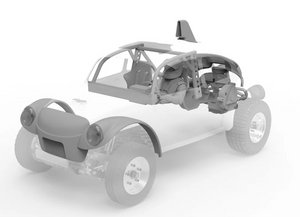 Knight Customs Baja Bug Wide Eye Conversion Set
