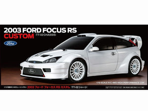 58724 Tamiya 2003 Ford Focus RS Custom (TT-02)