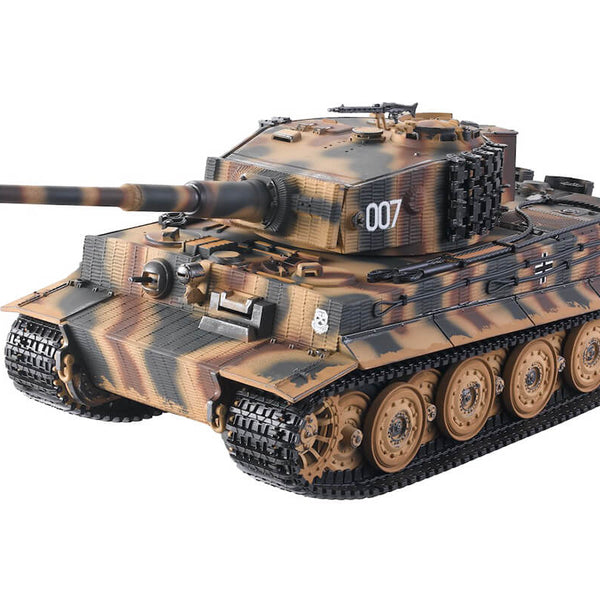 TG3841-11-L-C TAIGEN 1:24 TIGER 1 IR BATTLE TANK LATE VERSION - CAMO