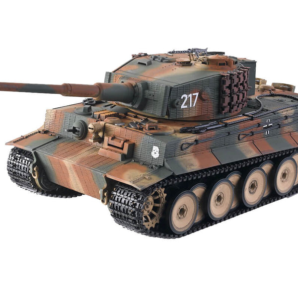 TG3841-11-M-C TAIGEN 1:24 TIGER 1 IR BATTLE TANK MIDDLE VERSION - CAMO