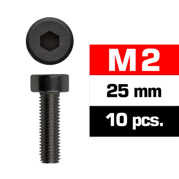 UR163225 M2x25mm CAP HEAD SCREWS (10 pcs)