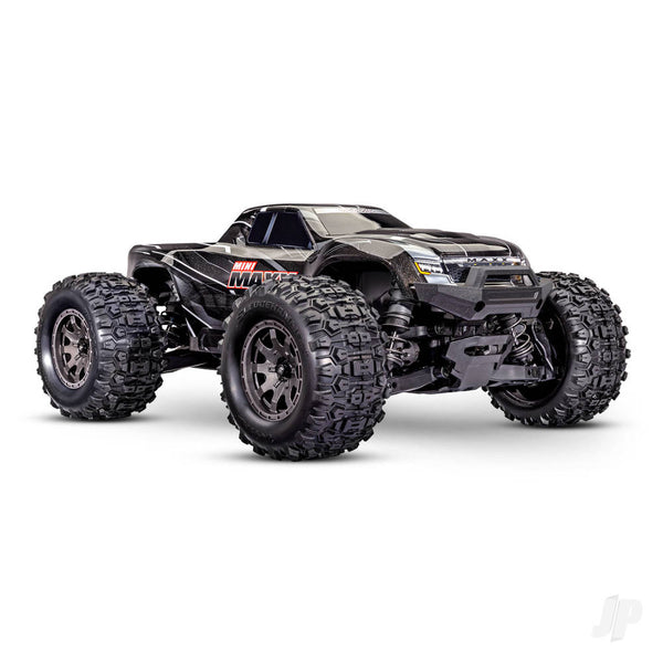TRX107154-1-BLK TRAXXAS Mini Maxx BL-2S 4WD RTR Monster Truck, Black