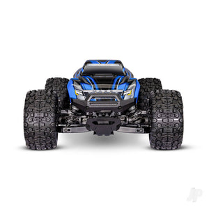 TRX107154-1-BLUE TRAXXAS Mini Maxx BL-2S 4WD RTR Monster Truck, Blue