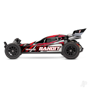 TRX24254-8-REDX Traxxas Bandit HD 1:10 2WD RTR Buggy, RedX