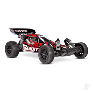 TRX24254-8-REDX Traxxas Bandit HD 1:10 2WD RTR Buggy, RedX