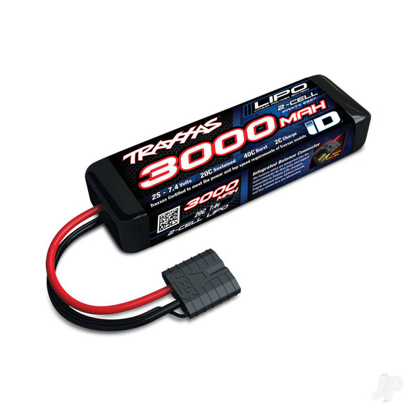 TRX2827X LiPo 2S 3000mAh 7.4V iD Power Cell Battery