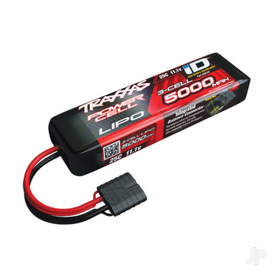 TRX2872X Traxxas LiPo 3S 5000mAh 11.1V 25C iD Power Cell Battery