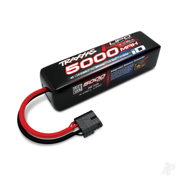 TRX2889X TRAXXAS LiPo 4S 5000mAh 14.8V 25C iD Power Cell Battery