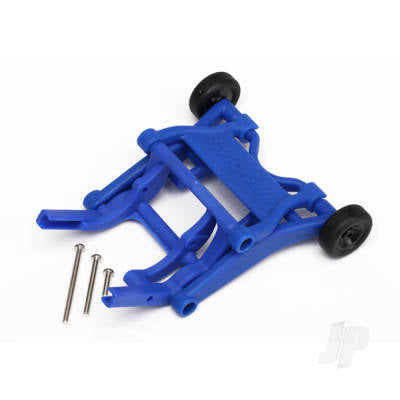 TRX3678X Wheelie bar, assembled (Blue) (fits Slash, Bandit, Rustler, Stampede series)