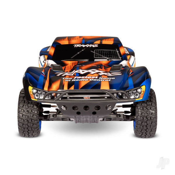 Slash 1:10 2WD RTR Electric Short Course Truck, Orange (+ TQ 2-ch, XL-5, Titan 550, 7-Cell NiMH, USB-C Charger) TRX58034-8-ORNG