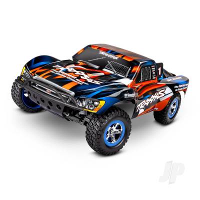 Slash 1:10 2WD RTR Electric Short Course Truck, Orange (+ TQ 2-ch, XL-5, Titan 550, 7-Cell NiMH, USB-C Charger) TRX58034-8-ORNG