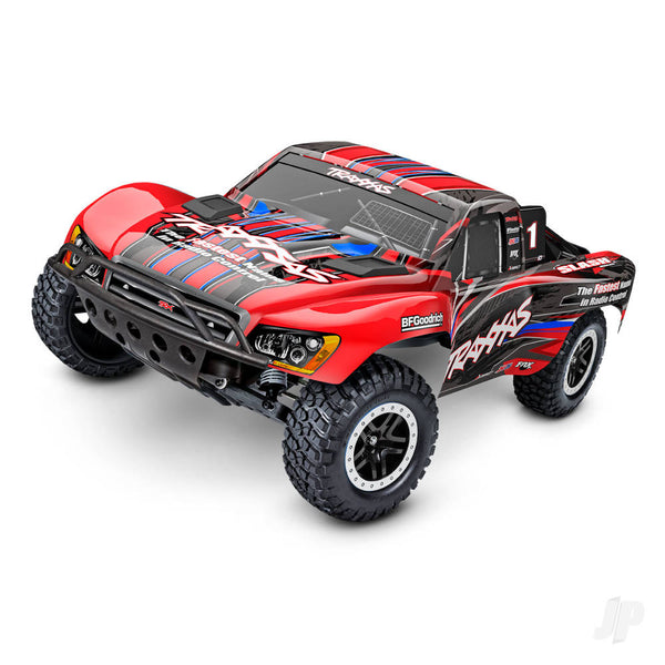 TRX58134-4-RED Slash BL-2S 1:10 2WD RTR Brushless Electric Short Course Truck