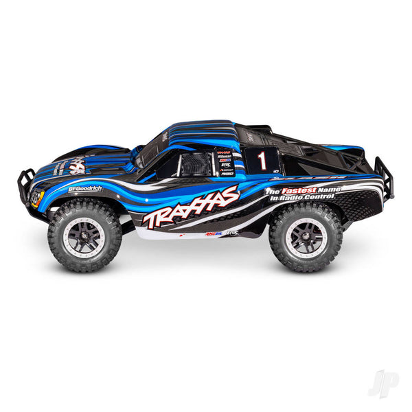 Slash HD XL-5 1:10 2WD RTR Short Course Truck, Blue (+ TQ 2-ch, Titan 550 12T, XL-5, Clipless Body) TRX58234-8-BLUE