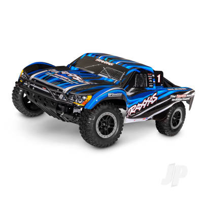 Slash HD XL-5 1:10 2WD RTR Short Course Truck, Blue (+ TQ 2-ch, Titan 550 12T, XL-5, Clipless Body) TRX58234-8-BLUE